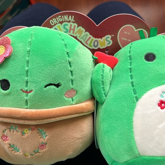 NWT 5” Squishmallow Bundle Duo’s Cactus Marcellus & Shadi - Picture 7 of 8
